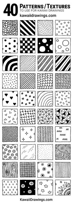 the patterns and textures used in this pattern book are very detailed, but they have been drawn