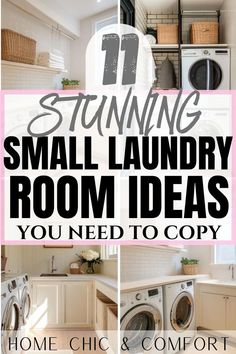 laundry room ideas, small laundry room ideas, small laundry rooms, laundry room organization, laundry room makeover, Utility Rooms Stacked Washer And Dryer, Laundry Room Storage Small Spaces, Storage Small Laundry Room, Ideas For Laundry Room Small Spaces, Organization Ideas For Laundry Room, Small Laundry Room With Storage, Inexpensive Laundry Room Makeover, Small Laundry Makeover, Small Closet Laundry Room Ideas