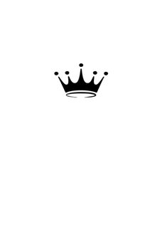 a black and white photo of a crown