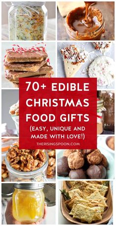 christmas food gifts for the whole family to enjoy and share with their loved ones, including cookies