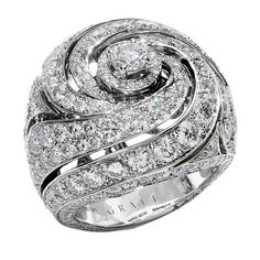 Graff Bombe White Gold Diamond Cocktail Ring 0002693 Graff Diamond Ring, Graff Jewelry, Graff Diamonds, Bling Ideas, Extraordinary Jewelry, Diamond Cocktail Ring, Gold Cocktail Ring, Diamond Cocktail Rings, Expensive Jewelry