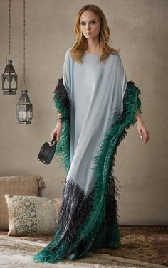 The Exclusive Caftan Collection Trunkshow | Moda Operandi Kaftan Styles, Kaftan Abaya, Abaya Designs, فستان سهرة, Caftan Dress, Abayas Fashion, Abaya Fashion