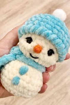 Crochet Melted Snowman Free Pattern, Amigurumi Free Pattern Snowman, Crochet Snow Man Free Pattern, Crochet Christmas Snowman Free Pattern, Crochet Amigurumi Snowman, Free Christmas Crochet Patterns Amigurumi, Free Crochet Patterns For Amigurumi, Crochet Snow Man, Christmas Plush Crochet