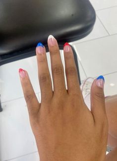 Fourth Of July Fourth Of July Nails, 4th Of July Nails Preppy, Summer Nail Inspo 4th Of July, Almond Nails Fourth Of July, Forth Of July Nails 2024, 4th Of July Nails Oval Shape, 4 Of July Nails Gel, 4th Of Nails, July 4 Th Nails Designs