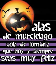 an advertisement for the halloween festival in spanish