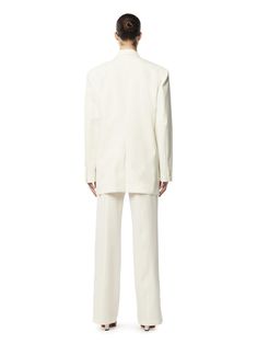 Heron Preston, Ivory White, Preston, Patch Logo, Straight Leg, On Sale, Pants, White, Trousers