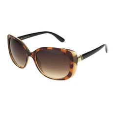 Women's 90s minimal luxury chic retro mod fashion plastic sunglasses. (vg29240) Size: one size.  Color: Brown.  Gender: female.  Age Group: adult. Brown Plastic Sunglasses For The Beach, Brown Plastic Cat Eye Sunglasses, Plastic Butterfly, Brown Rectangular Plastic Sunglasses, Brown Tinted Polycarbonate Sunglasses, Affordable Brown Anti-reflective Shield Sunglasses, Gradient Brown, Plastic Sunglasses, Sunglasses Brown