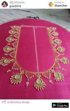 Mirror Blouse Design, Mirror Work Blouse Design, Hand Work Design, Cutwork Blouse Designs, Simple Embroidery Designs, Wedding Blouse Designs, Simple Blouse Designs, Maggam Work Blouse Designs, Hand Embroidery Videos