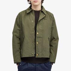 An anticipated predecessor of Barbour’s beloved classic, this Oversized Transport Showerproof Jacket is the ultimate all-season alternative. Retaining all the key features, including the throat flap, welt pockets, and tartan lining, it's the perfect companion to your rainy outdoor adventures..100% Nylon.Raglan Sleeves.Button & Zip Closure.2 Side Pockets.Oversized Fit.Machine wash 30°C.Shop All Barbour Casual Jackets.Model is 6ft/1.82m, with a 35.5'/90cm chest, a 31'/79cm waist, and is wearing a Classic Waterproof Raincoat For Fall, Classic Utility Jacket With Padded Collar For Work, Classic Weatherproof Winter Raincoat, Classic Winter Weatherproof Raincoat, Classic Utility Jacket With Padded Collar For Outdoor, Classic Unstructured Collared Utility Jacket, Classic Sport Coat With Padded Collar For Outdoors, Classic Raincoat With Pockets, Classic Waterproof Outerwear For Work