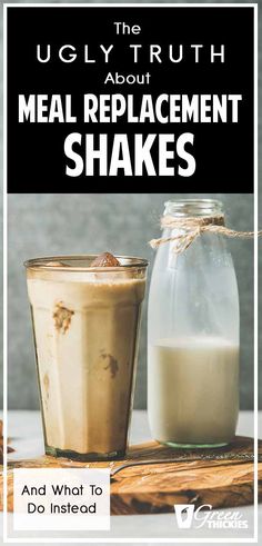 Meal Replacement Drinks, Vegan Facts, Shake Diet, Nutrition Shakes