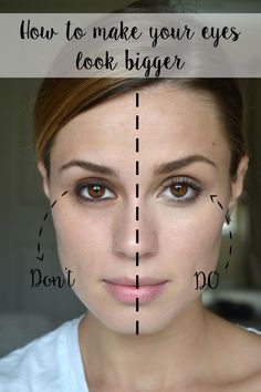 How to get bigger eyes with L'oreal #beautymakeup Smokey Eyes Tutorial, Big Eyes Makeup, Bigger Eyes, Eyes Look Bigger, Loreal Makeup, Makeup 101, Smokey Eye Tutorial, Simple Makeup Looks, Smink Inspiration