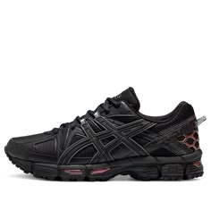 ASICS Gel-Kahana 8 Black Marathon Running Shoes/Sneakers Cozy Wear, Army Boots, Asics Running Shoes, Marathon Running Shoes, Dad Shoes, Asics Women, Swag Shoes, Marathon Running, Black Running Shoes