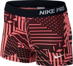 Women's Nike Pro Patchwork 3 Inch Shorts | Finish Line Pink Sportswear, Affordable Workout Clothes, Gymnastics Shorts, Nikes Shoes, Lebron 11, Yoga Workout Clothes, Workout Clothes Cheap