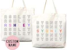 "Personalized Name Tote Bag, Customized Name Gift, Custom Name Tote Bag, Personalized Gift, Personalized Bag Tote Thank You Bag Custom Tote Shopper Thank You Bag Custom Gift For Her Personalized Gift For Her Reusable Bag Grocery Bag Custom Tote Shopper Aesthetic Bag Thank You Bag Custom Gift for Mom canvas tote bag, tote bag canvas, eco friendly bag, aesthetic tote, reusable bag, canvas bag, tote shoulder bag ❤️ WHY SHOULD I ORDER FROM YOU? ❤️ We create gorgeous bags that are both sustainable an Everyday Personalized Multicolor Bags, Personalized Multicolor Bags For Everyday, Multicolor Personalized Bags For Everyday Use, Aesthetic Bag, Thank You Bags, Aesthetic Bags, Tote Bag Custom, Bag Aesthetic, Eco Friendly Bags