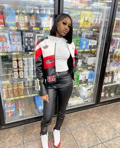 Outfit For Leather Pants, 12s Outfit Jordan, Supreme Forces Outfit, Cherry 11s Outfit Black Women, Retro 6 Jordans Outfit Women, Jordan 12s Outfit Women