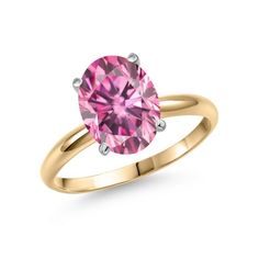 a pink diamond ring on a white background