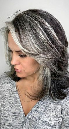 Long Grey Hair, Grey Hair Over 50, Gorgeous Gray Hair, Beautiful Gray Hair, Gray Hair Growing Out, Transition To Gray Hair