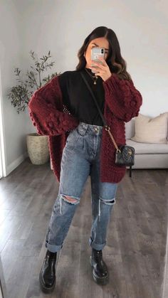 Houseparty Outfits, Stile Blair Waldorf, Adrette Outfits, Fest Outfits, Winter Fashion Outfits Casual, Elegante Casual, Trendy Fall Outfits, Mode Inspo