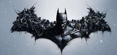 the dark knight rises movie poster with batman's face and many other characters on it