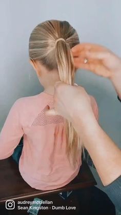 Butterfly Bun Hairstyle, Butterfly Bun, Wedding Ponytail Hairstyles, Easy Little Girl Hairstyles, Girl Hair Dos, Easy Bun, Hair Color Caramel, Bun Tutorial