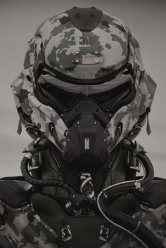 a close up of a helmet on top of a motorcycle