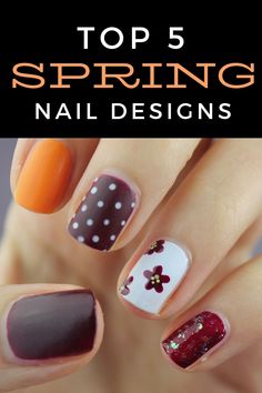 Spring is a refreshing time, and it's one of our favorite seasons for manicures. Pastel colors? Flowers? Marble? Here's how to do all these things. Manicure, Dots, Nail Designs, Pastel