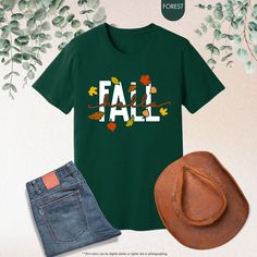 Hello Fall Shirt, Autumn Shirt, Thanksgiving Shirt, Women's Fall Shirt, Fall Vibes Shirt, Gift for Fall, Halloween Shirt, Thanksgiving Gift Tee Type: Spring,Summer,Fall,Winter Tee Length: Regular Tee Sleeve: Short Sleeve On Cruise Time Coconut Trees & Anchor Tee Shirts,Funny Cruising Letter Print Sayings Novelty T Shirts Tops, Casual Loose-Fit Short Sleeve O-Neck T-Shirts Blouses,Cruising Family Vacation Tee Shirts,Cruising Friend Party T Shirts Clothing. Size Chart: (1Inch=2.54cm)  Welcome to O Green Graphic Print Shirt For Fall, Green Letter Print T-shirt For Fall, Green Graphic Tee For Fall, Vacation Tee Shirts, Friend Party, Winter Tees, Fall Shirts Women, Coconut Trees, Funny Tee Shirts