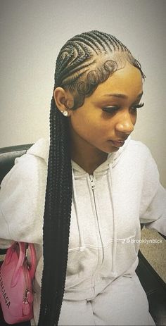 Braid Hairstyle Ideas, Alicia Keys Braids, Unique Braids, High Ponytail Hairstyles, Pretty Braids, High Hair, Edges Hair, Braid Hairstyle, Cute Braided Hairstyles