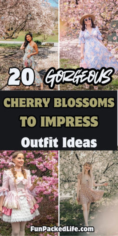 Stun in timeless elegance with 20 gorgeous cherry blossom-inspired outfits 🌸✨. Explore fresh ideas to dress to impress this season. Click to get inspired!