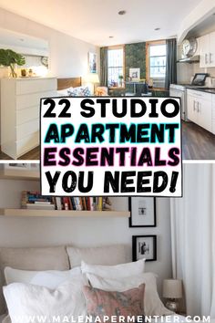 studio apartment list essentials Apartment Essentials List, Best Things To Buy, Decor Organization, Storage Decor, Apt Ideas, Small Studio Apartments