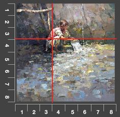 3 Steps For Using The Golden Ratio To Create Masterful Paintings Golden Ratio Composition, Composition Abstract, Golden Section, Golden Mean