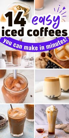 Forget the coffee maker and enjoy delicious iced coffee drinks at home with these tasty instant iced coffee recipes. From super easy iced coffees to creamy frappuccinos and coffee smoothies, you'll be amazed how many different ways you can make iced coffee with instant coffee | Homemade instant coffee iced coffee recipes #instantcoffee Basic Iced Coffee Recipe, Iced Coffee Recipe With Instant Coffee, Starbucks Iced Coffee Recipe At Home, Best Iced Coffee Recipe At Home, Diy Iced Coffee Recipes At Home, Homemade Ice Coffee Recipe, Instant Coffee Iced Coffee Recipe, How To Make Iced Coffee At Home, Ice Coffee Drinks