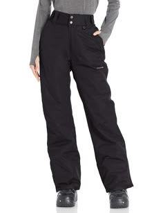 Season after season, the 1800 Arctix Women's Insulated Snow Pants serve as an outstanding value priced ski/snow pants and a versatile cornerstone of the Arctix line. These pants feature a 100% Polyester Dobby shell with ThermaLock W/R + W/P 3000mm Coating, offering a maximum degree of durability and protection from the elements, while allowing a full range of motion. 85 grams ThermaTech Insulation offers warmth in a lightweight, low bulk garment, keeping you warm at temperatures from -20 to +35 Thick Pants, Hiking Pants Women, Black Snow, Modern Mountain, Skiing Outfit, Hiking Pants, Hiking Women, Ski Pants, Snow Pants