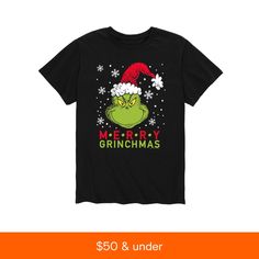 in stock Dr Seuss The Grinch, Grinch T Shirt, The Grinch Christmas, Merry Grinchmas, Grinch Christmas, The Grinch, Home T Shirts, Christmas Tees, Dr Seuss