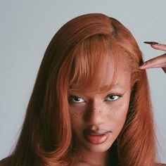 Pretty Hair Styles, Harsh Truth, Hairstyles Wigs, Ginger Hair Color, Protective Hairstyles Braids, April 7, Dye My Hair, Hair Reference, Baddie Hairstyles