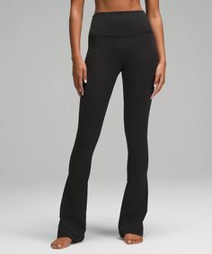 lululemon Align™ High-Rise Mini-Flared Pant *Regular | Women's Leggings/Tights | lululemon Leggings Flare, Lululemon Black Leggings, Lululemon Yoga Pants, Dance Leggings, Lululemon Workout, Lululemon Yoga, Lululemon Align Pant, Shopping Wishlist, Winter 23