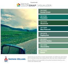 an image of a road with mountains in the background and text that says colorsnap visualizer