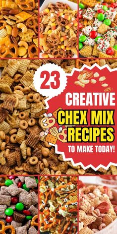 twelve creative chex mix recipes to make today