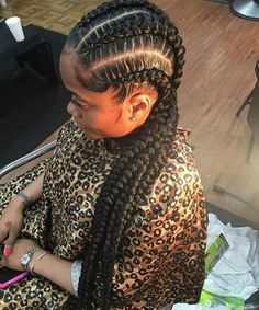 Voice Of Hair, Feedin Braids, Feeder Braids, Ghana Braids, Pelo Afro, Hair Done, Glam Hair