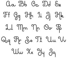 the upper and lower case of an old english alphabet, with letters in black ink