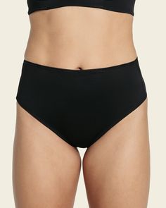 Minimalistic style meets effective shaping! This innovative shaper panty is made of our trademark DuraFit® fabric, double-layered in the front for firm compression to flatten the tummy, single-layered in the back for a comfortable fit. It's high-waisted with high sides for shaping coverage. The thong-style back provides a totally invisible look under clothes. Its minimal coverage also serves to not flatten the cheeks, instead lifting and separating. If you're a thong lover, this seamless shaper panty is perfect for you - it flawlessly combines compression, comfort, and panty line-free style. Compressive Shapewear Bottoms With Built-in Bra, Solid High-cut Leg Smoothing Bottoms, Solid Color High-cut Leg Smoothing Bottoms, Solid Smoothing High-cut Leg Bottoms, Shapewear Bottoms With Contoured Waistband And Stretch, Shaping High-cut Leg Solid Bottoms, Stretch Shapewear Briefs With Built-in Bra, Stretch Shapewear Brief With Built-in Bra, Elegant Full Coverage Stretch Shapewear