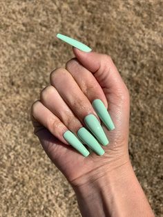 Multicolored Nails, Acrylic Press On Nails, Nail Envy, Mass Production, Pastel Green, Step By Step Instructions, The Line, Gel Polish