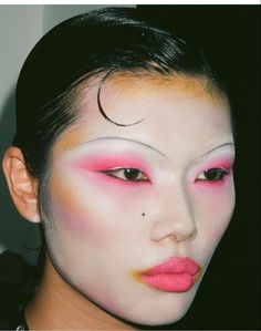 Artsy Makeup, Runway Makeup, Doll Makeup, Bold Makeup, Festival Makeup