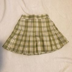 A Brand New Princess Polly Plaid Green School Girl Skirt, Fits Size Xsmall/Small! Nothing Wrong With It And Only Worn Once! Green School, Skirt Fits, Green Skirt, Princess Polly, Womens Skirt, Plaid, Brand New, Skirt, Green