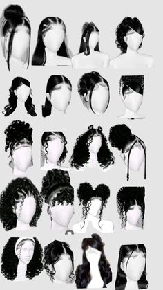 idée de coiffure (prt3) No Middle Part Hairstyles, Pageant Hair Black Women, Mixed Wavy Hair, Hairstyles With Hearts, Black People Hairstyles, Wavy Short Hairstyles, Hairstyles For Short Hair Curly, Different Types Of Hairstyles, Quick Black Hairstyles