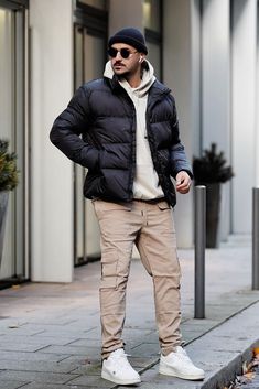 Cargo Pants Outfit Men, Outfits Quotes, Pants Outfit Men, Cargo Pants Outfit, Street Fashion Men Streetwear, Guys Clothing Styles