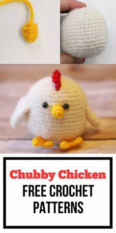 This adorable mini chicken pattern is munchkin shaped and has the cutest tiny details to complete the look.You can make this chubby chicken to celebrate Easter or just the arrival of Spring!