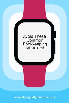 Avoid These Common Bookkeeping Mistakes Small Business Organization, Excel Tutorials