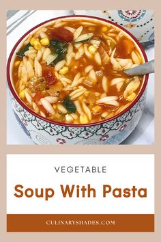 This pasta soup is a simple, cozy dish, combining soft orzo pasta with veggies in a warm broth. It’s easy to make and perfect for chilly evenings when you want light comforting meal. Orzo Soup Vegan, Vegan Orzo Pasta, Instant Pot Orzo, Vegetable Orzo Soup, Vegan Orzo, Pasta Orzo, Pasta With Veggies, Vegetable Orzo, Soup With Pasta