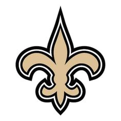 the new orleans saints logo on a white background